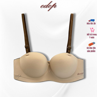 Áo Ngực Không Gọng Mút Vừa Cúp Ngang Chống Tuột K1109