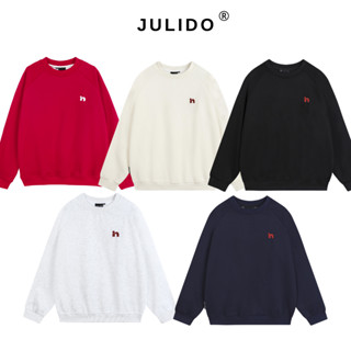 Áo sweater JULIDO chất vải nỉ hai da mặc được bốn mùa