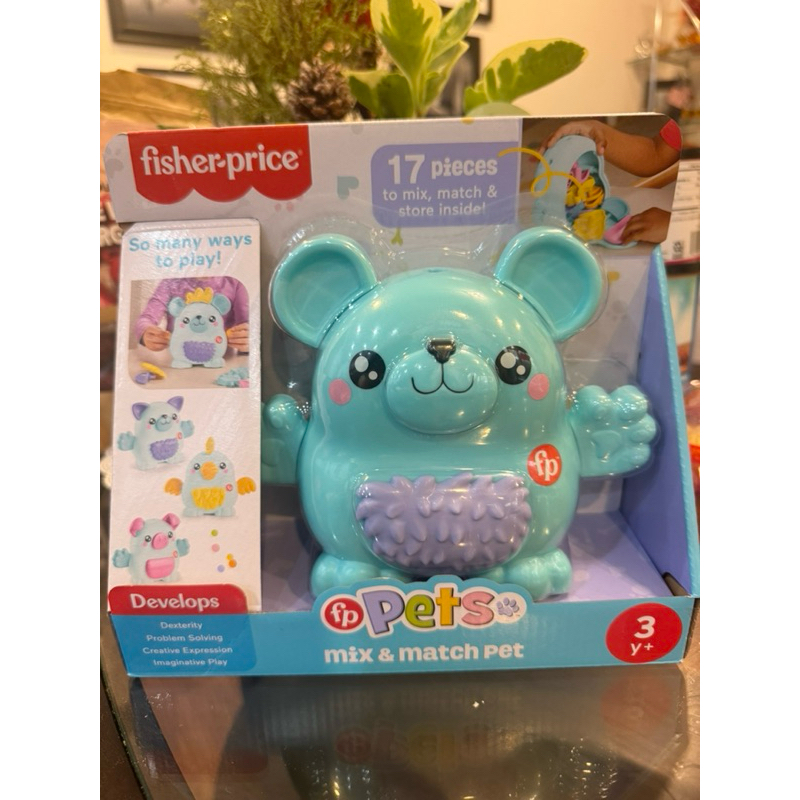 Đồ chơi thú cưng mầm non Fisher Price N' Matchimals