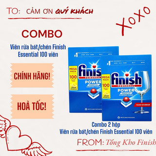 [HN-HCM] Viên rửa bát Finish Classic, Finish Essential