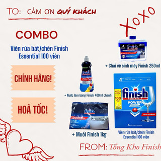 [HN-HCM] Viên rửa bát Finish Classic, Finish Essential