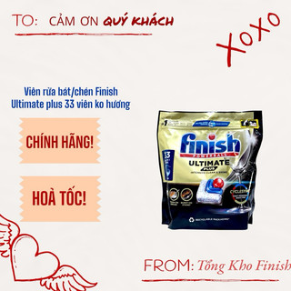 [HN-HCM] Viên rửa bát Finish Quantum - quantum ultimate [cao cấp nhất, Có tem phụ]