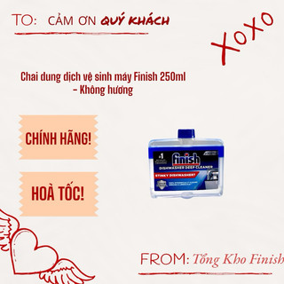 Dung dịch vệ sinh máy rửa bát chai 250ml