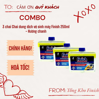 Dung dịch vệ sinh máy rửa bát chai 250ml