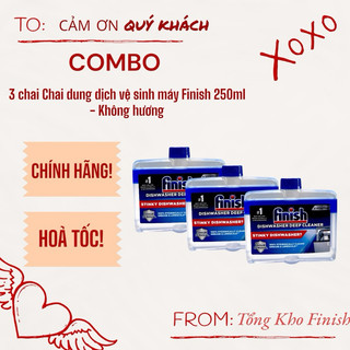 Dung dịch vệ sinh máy rửa bát chai 250ml