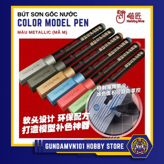   MÃ M  BÚT SƠN HOBBY MIO METALLIC GỐC NƯỚC - Bút tô màu kim loại gundam marker gunpla figure doll anime 