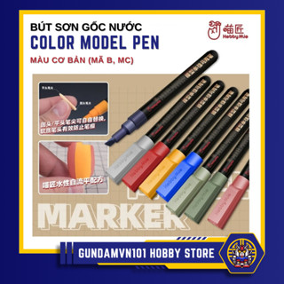 [MÃ B, MC] BÚT SƠN HOBBY MIO MÀU THƯỜNG CƠ BẢN GỐC NƯỚC - tô mô hình gundam marker figure doll anime