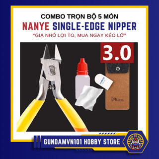 [VER 3.0/COMBO 5] KỀM SƠ CẤP NANYE IPLIERS KÈM BAO DA BỌC MŨI DẦU CHỐNG GỈ Kìm 1 lưỡi dụng cụ lắp ráp mô hình gundam