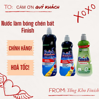 [HN-HCM] Nước làm bóng Finish - Loại đậm đặc - Siêu tiết kiệm - Hàng chính hãng