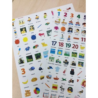 Sticker từ vựng Tiếng Anh Smart Start - Lớp 1 đến 5