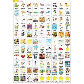 Sticker từ vựng Tiếng Anh Smart Start - Lớp 1 đến 5
