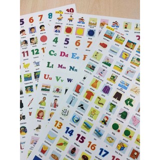 Sticker từ vựng Tiếng Anh Smart Start - Lớp 1 đến 5