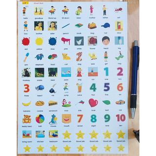Sticker từ vựng Tiếng Anh Smart Start - Lớp 1 đến 5