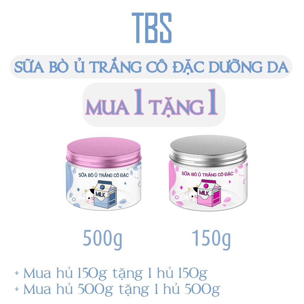 SỮA BÒ Ủ TRẮNG CÔ ĐẶC DƯỠNG DA ( Mua 1 tặng 1 cùng loại )