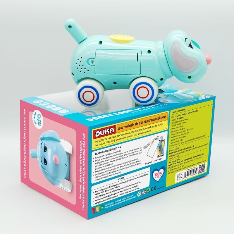 Đồ Chơi Doggy Cart Dễ Thương