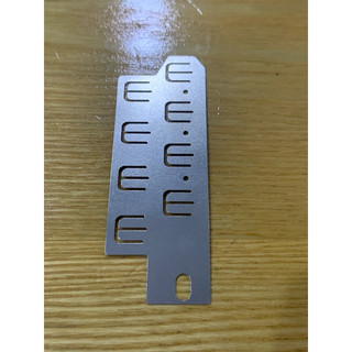 Miếng kẽm B1 Vinfast dầy 0,2-0,25mm