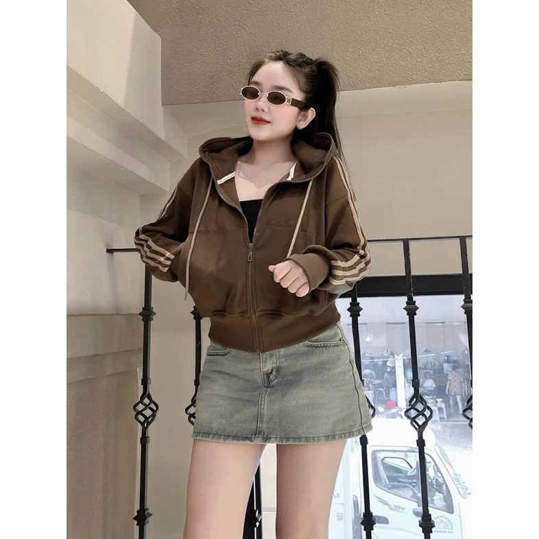 ÁO KHOÁC NỈ CÓ NÓN CẦU VỒNG NHIỀU MÀU ĐA DẠNG PHONG CÁCH NỔI BẬT PHÙ HỢP THỜI TRANG | BigBuy360 - bigbuy360.vn