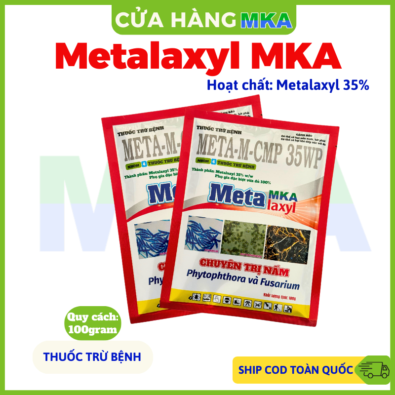 Metalaxyl MKA - Quản lý nấm bệnh
