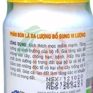 Root Plex [ Chai 100ml ] – Phân Bón Lá Hữu Cơ Rong Biển