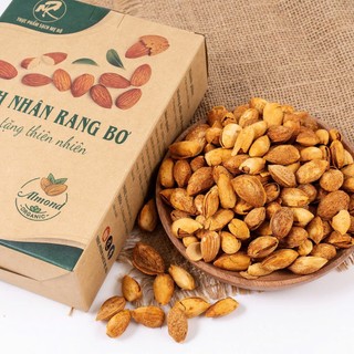 Hạnh nhân rang bơ vỏ mỏng mỹ. Có hồ sơ công bố, xuất hóa đơn công ty đầy đủ