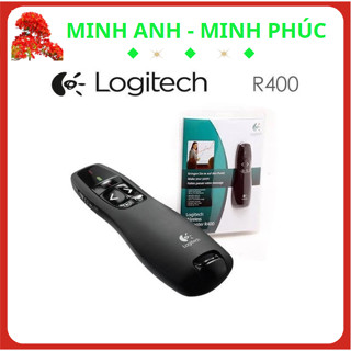 Bút chỉ laser điều khiển từ xa R400 2.4Ghz dùng khi thuyết trình PowerPoint
