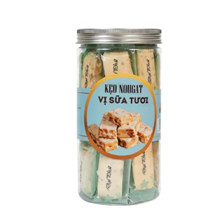 Kẹo Nougat Các Vị Sữa Tươi - Nam Việt Quất - Sầu Riêng