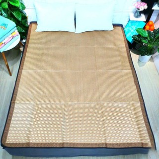 [ RẺ VÔ ĐỊCH ] Chiếu Điều Hòa Cao Cấp - chiếu mây tre đan lót lụa( ẢNH THẬT  )