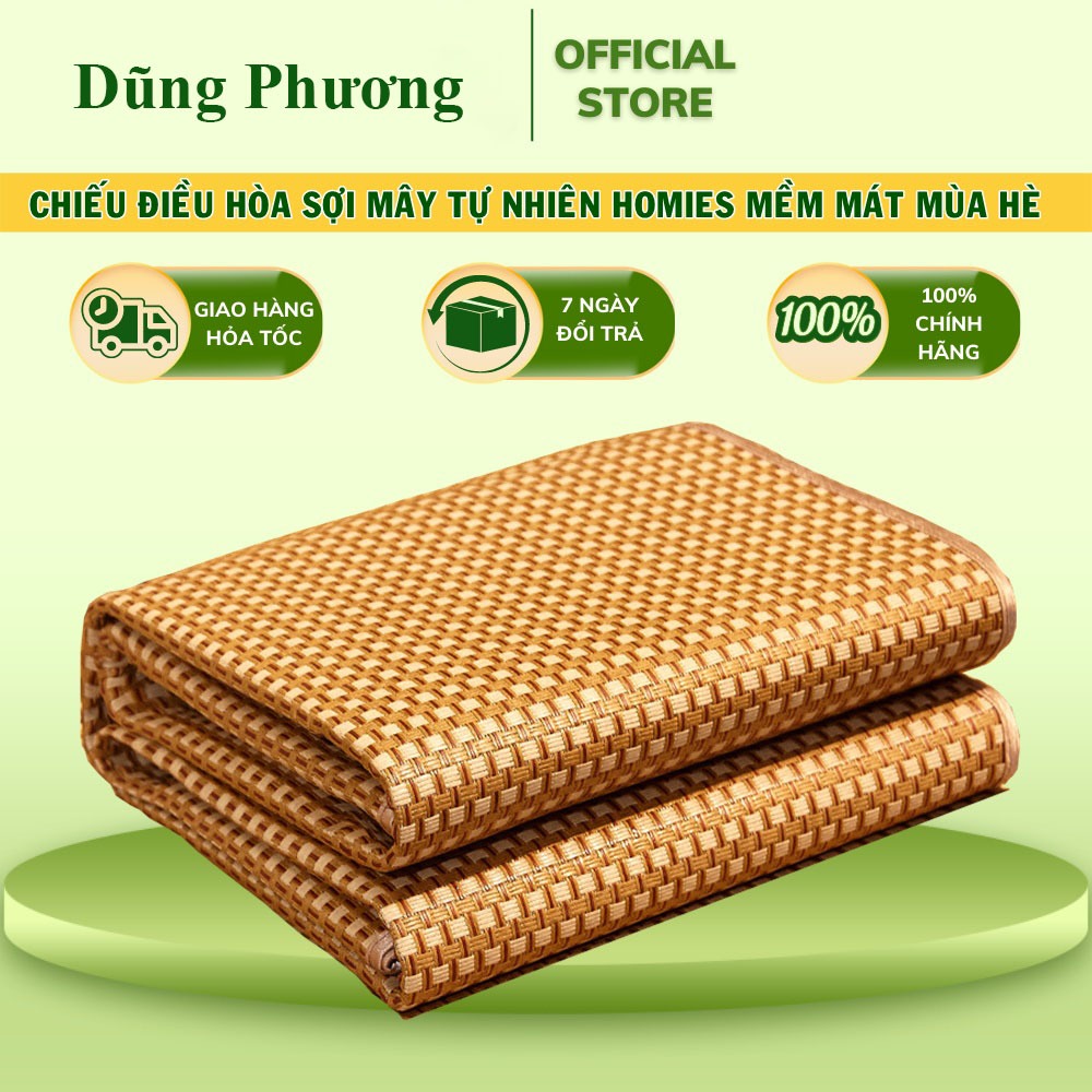 [ RẺ VÔ ĐỊCH ] Chiếu Điều Hòa Cao Cấp - chiếu mây tre đan lót lụa( ẢNH THẬT  )