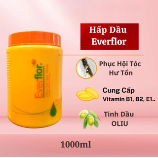 Kem ủ tóc Olive Everflor (hấp dầu) với thành phần dầu Olive tạo sự mượt mà cho tóc.