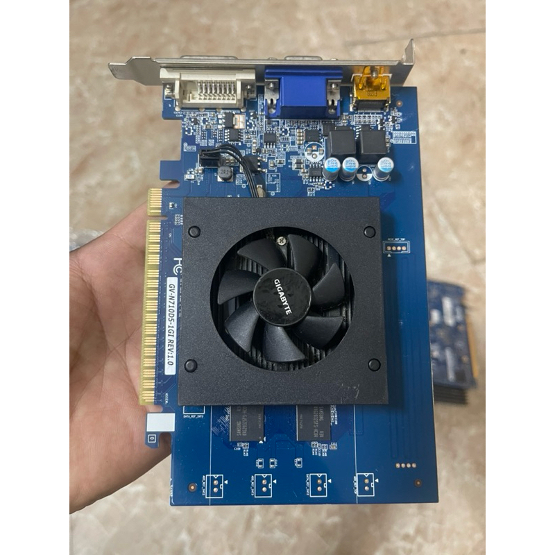 Vga - Card màn hình Giga, Asus, Galax Gt710 1GB D5 tháo máy.