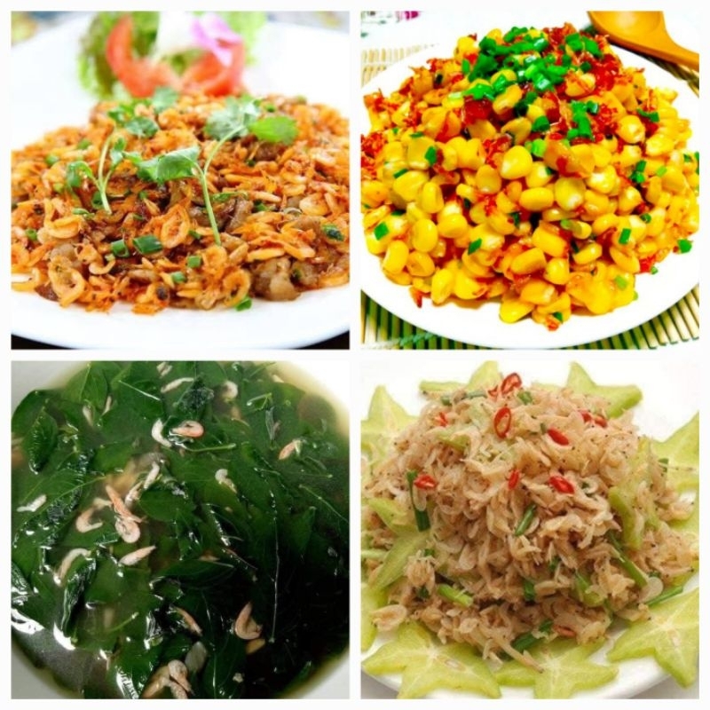 1kg Tép biển, Moi biển  khô ,Ruốc biển khô đặc sản Thanh Hóa