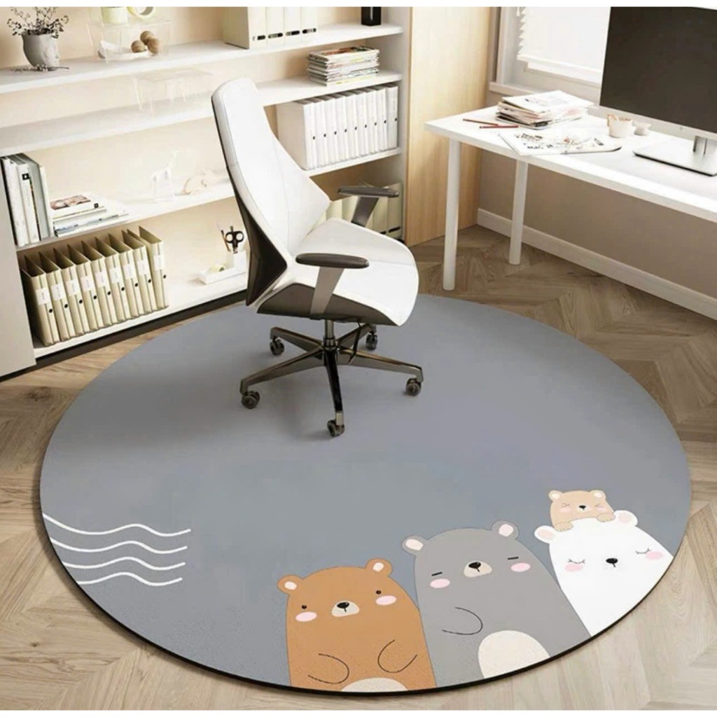 Thảm chân tròn size 1mx1m