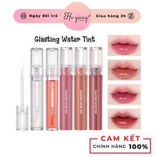 Son Tint bóng Romand Glasting Water Tint 17 WOODY SUNSET (đỏ nâu gỗ trầm)