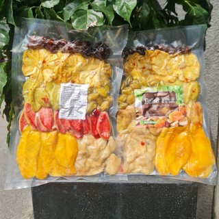 MIX TRÁI CÂY SẤY DẺO MUỐI ỚT VILIFARM chua cay mặn ngọt ít đường