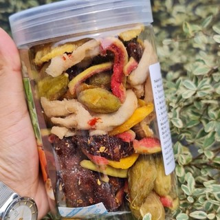 MIX TRÁI CÂY SẤY DẺO MUỐI ỚT VILIFARM chua cay mặn ngọt ít đường