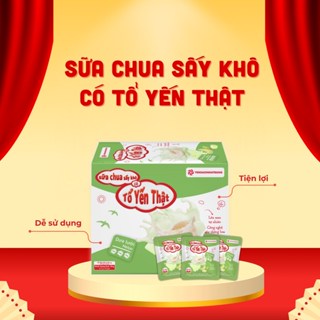 Sữa chua sấy Yến sào vị Dưa lưới - bổ sung lợi khuẩn và dinh dưỡng cho bé
