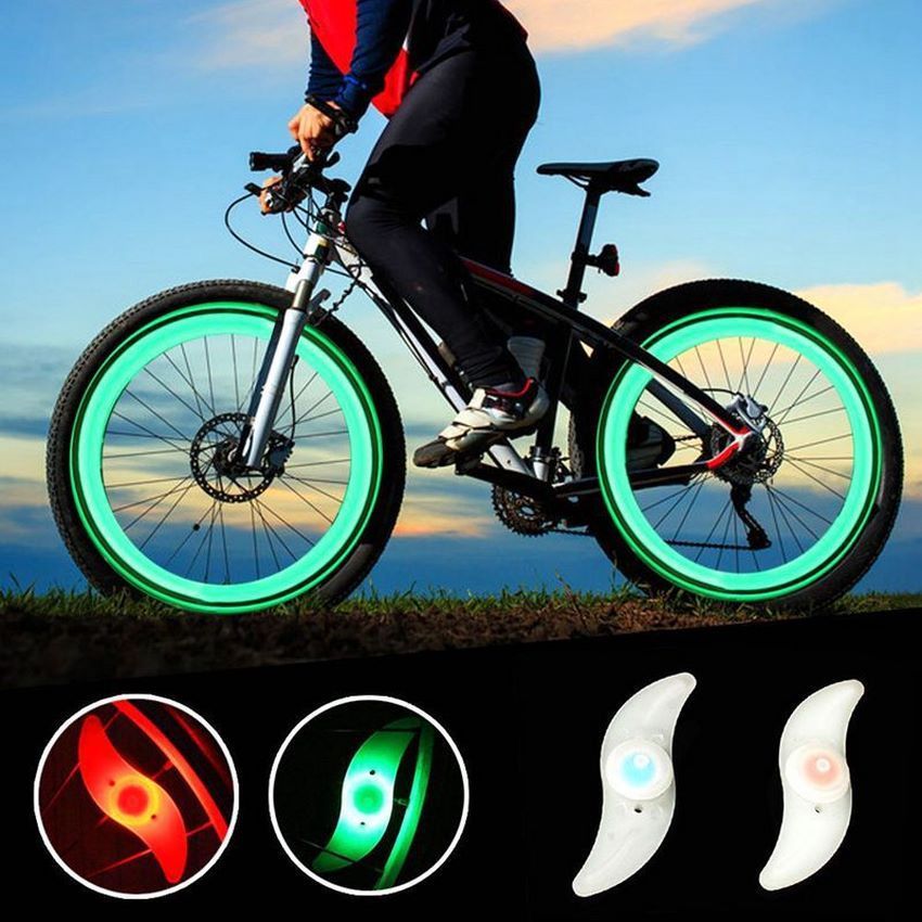 Đèn led gắn bánh xe đạp Đèn xe đạp gắn bánh xe KABA