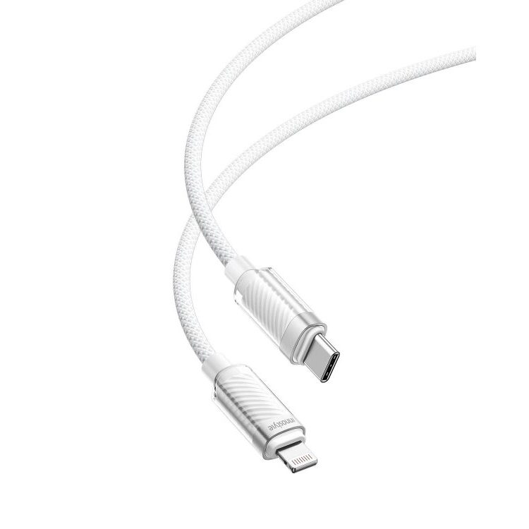 Cáp sạc nhanh USB-C to L Innostyle CryStalShine dài 1.5 mét, bền bỉ, sạc nhanh, bảo hành 12 tháng | BigBuy360 - bigbuy360.vn