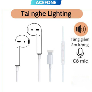 Tai nghe dây chân dẹt cho điện thoại nhà táo có mic cho táo 7/8Plus/X/Xr/XsMax/11/12/13/14ProMax