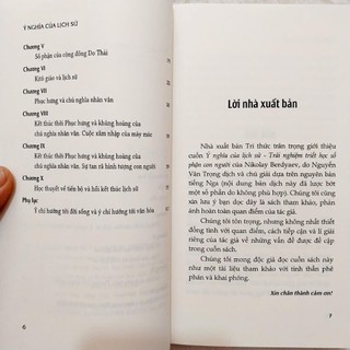 Sách - Ý nghĩa của lịch sử ( NXB Tri Thức )