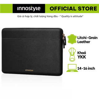  Túi chống sốc Innostyle Lux Leather cho Mabook và Laptop 13 inch  14inch  15 inch  16 inch 