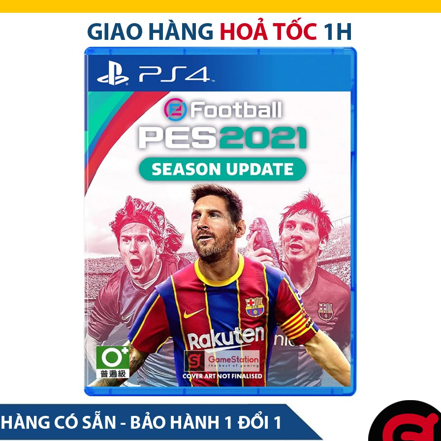 Đĩa Game PS4: PES 2021 Season Update Cho Máy PS4 (Bản Full)