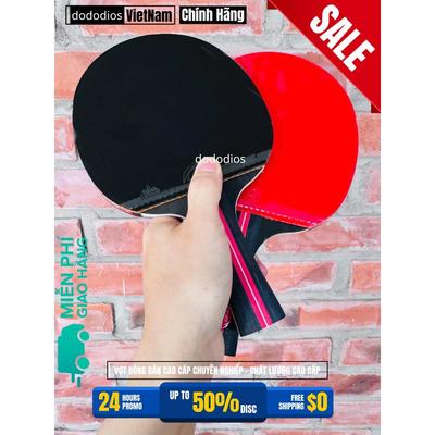 Vợt Bóng Bàn Cốt Gỗ Cao Cấp Đảm Bảo Tiêu Chuẩn Thi Đấu Chuyên Nghiệp - Hàng Chính Hãng Dododios