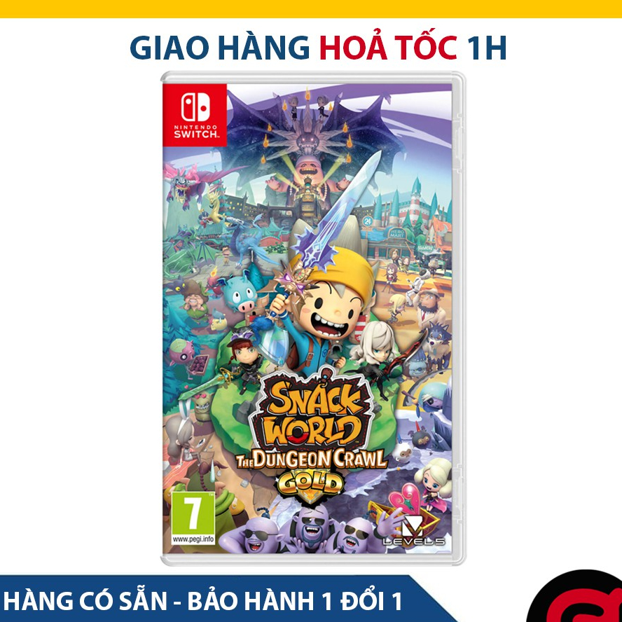 Game Snack World The Dungeon Crawl Gold - Cho Máy Nintendo Switch