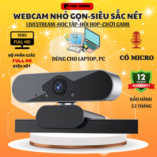 Webcam máy tính laptop cao cấp Q20 PRO 2K Camera Siêu Nét có mic hỗ trợ học online, livestream . . .