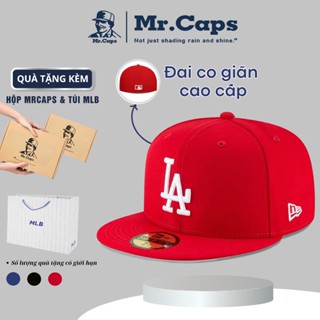 Nón snapback bít đuôi MLB Full Box [Hộp + Túi] chính hãng - Mũ Hip Hop LA Fitted cao cấp cho cả nam nữ Mrcaps MLB04