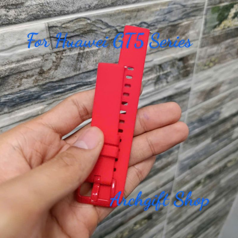 [ For Huawei GT5 6 Series ] Dây đồng hồ silicon trơn dành cho đồng hồ Huawei GT5 6 46mm / GT5 6 51mm