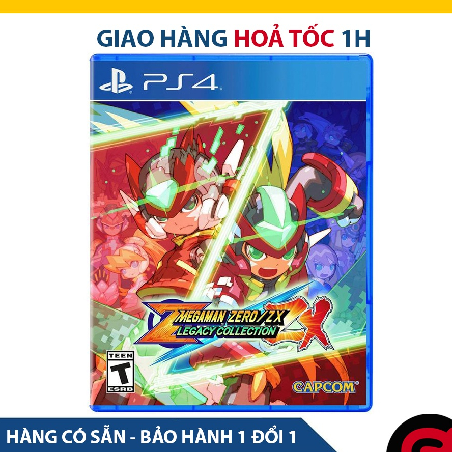Game PS4 Mới: Mega Man Zero/ZX Legacy Collection - hệ US