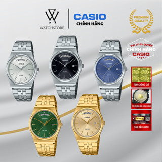 Đồng Hồ Nam Casio MTP-B146 Mặt Kính Khoáng 35mm Chống Nước Dây Kim Loại Cao Cấp Không Gỉ Chính Hãng - WATCHSTORE