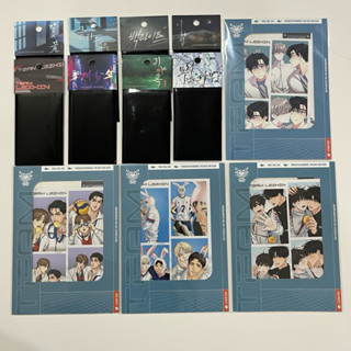 Pack Card Strip Boylove Manhwa BL Chính Hãng Lezhin JinxBacklight Quỷ Dạ Khúc Lost In The Cloud